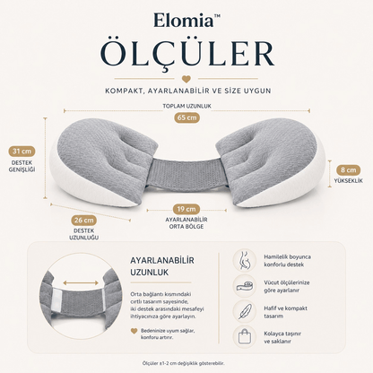 Elomia Comfort - Hamile Destek Yastığı